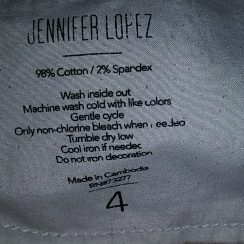 Jennifer Lopez jeans